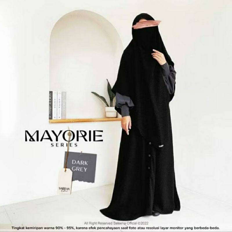 PRELOVED MAYORIE SERIES DARK GREY M BY SALEEHA