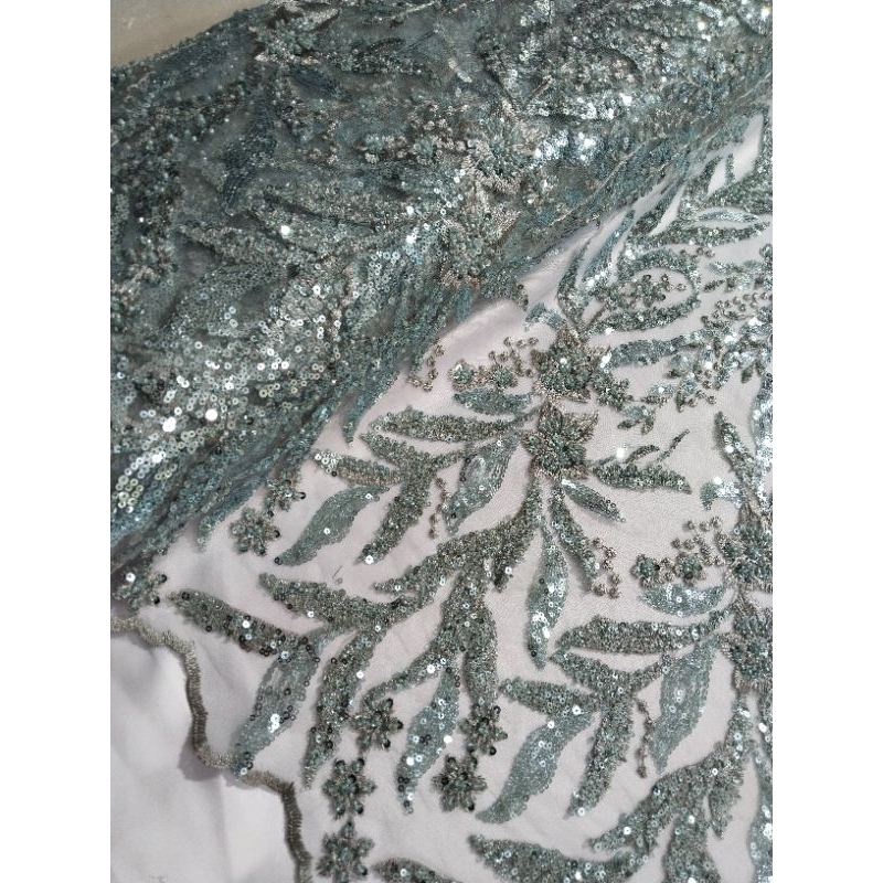 PROMO  BAHAN TILE AKAR MUTIATA / BAHAN BROKAT AKAR / Bahan Brokat kebaya termurah