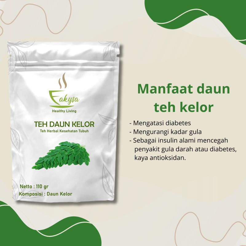

Teh Herbal Daun Kelor Atasi diabetes Gula Darah Teh Insulin