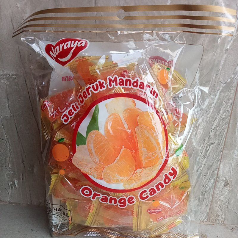 

Jeruk Naraya Permen Jelly Naraya Rasa Jeruk