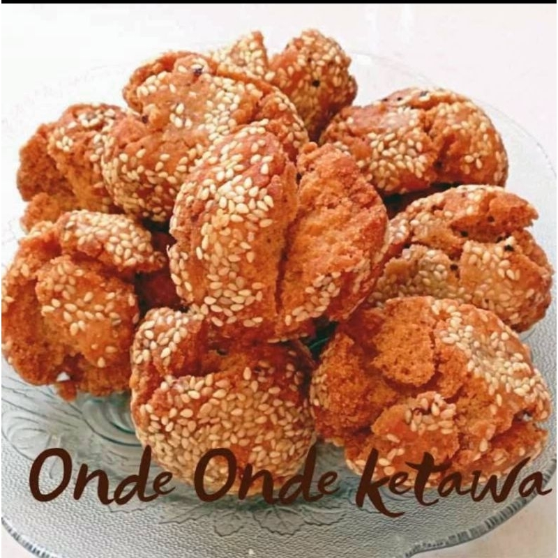 

Onde Onde senyum 500gr // onde onde ketawa mini wijen top premium