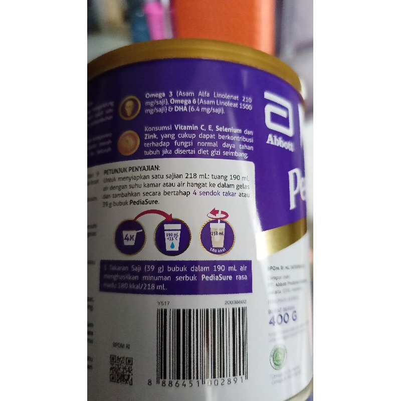 

susu pediasure