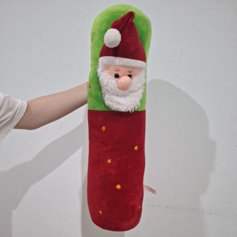 preloved boneka guling santaclaus