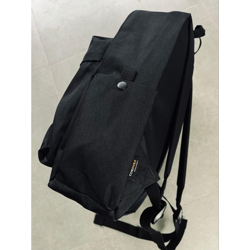 Tas Ransel , Tas Laptop Vans Backpack Logo Skateboarding Black Cordura 100%Original