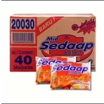 

mie sedap goreng 1 dus isi 40