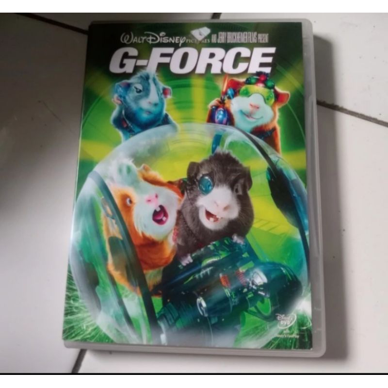 DVD Original G-Force From Walt Disney Teks Indonesia