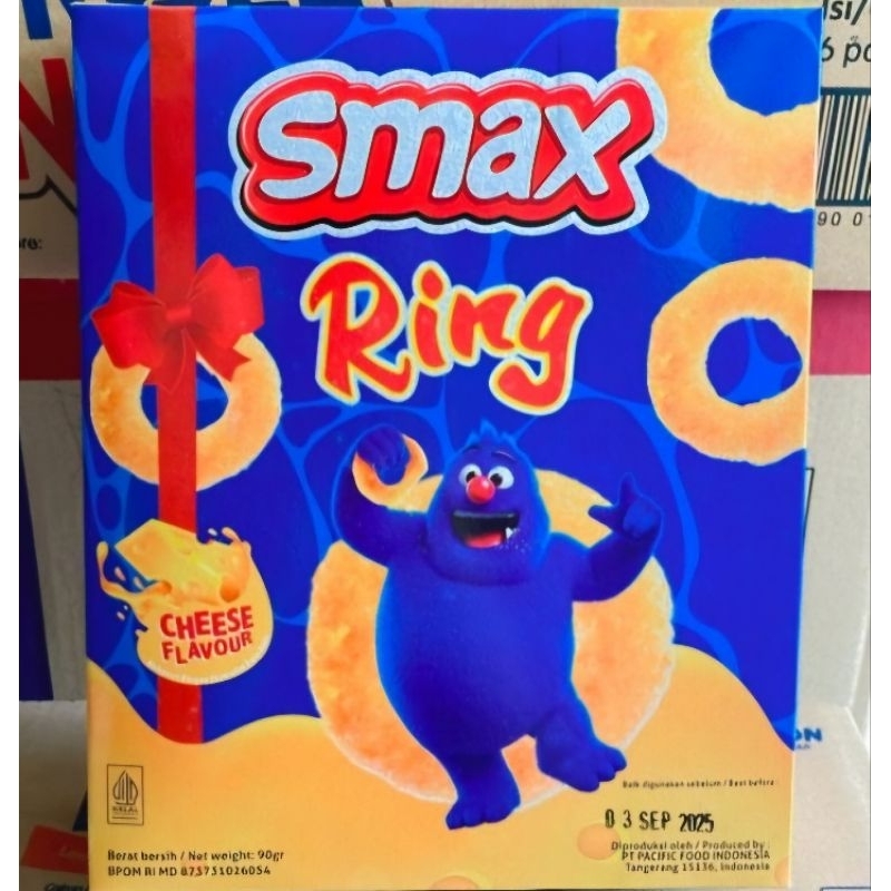 

SMAX Ring Cheese 90 g Snack Keju Makanan Ringan