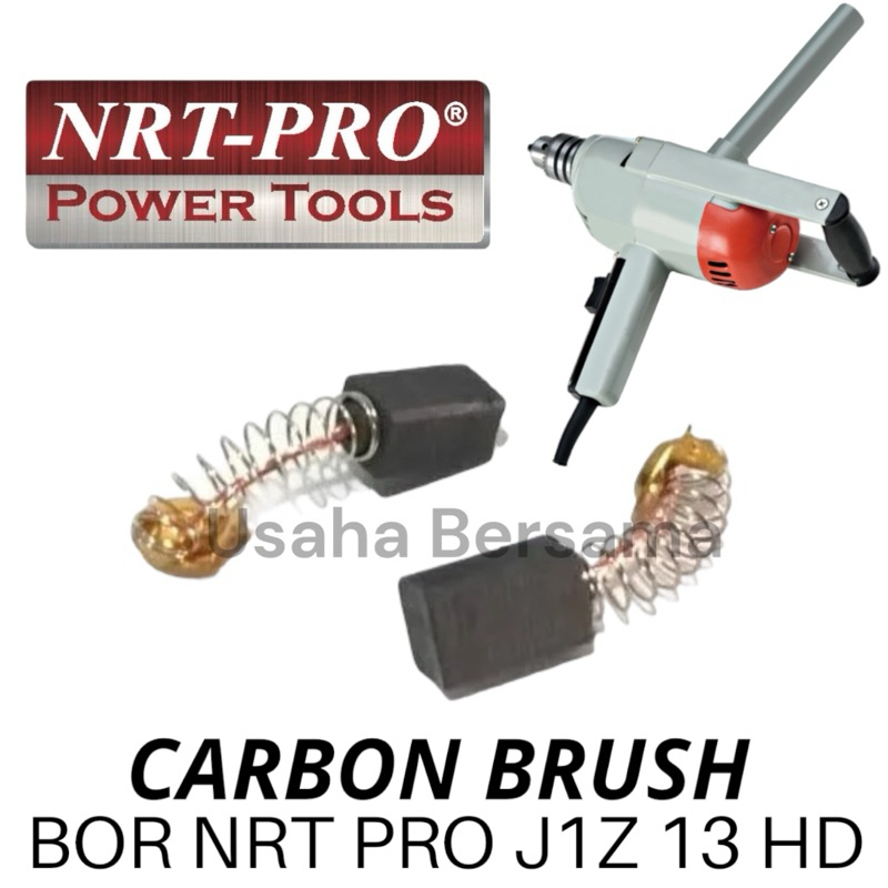 NRT-PRO CARBON BRUSH BOR JIZ 13 HD / J1Z 13 HD / ARANG KUL KOLBOSTER NRT PRO BOR 13MM J1Z 13 HD
