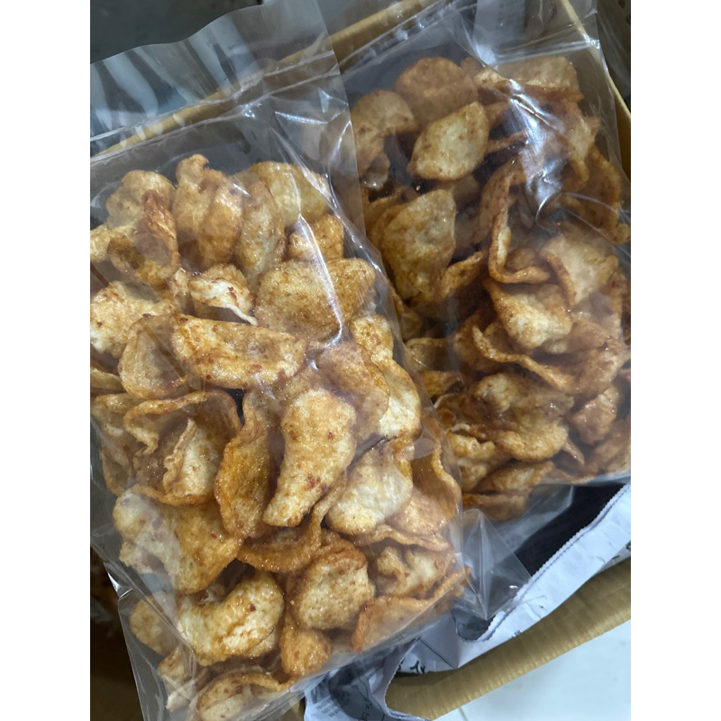 

READY STOCK KERUPUK UDANG PEDAS MANIS IMLEK