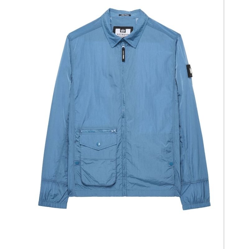Weekend Offender Vinnie Overshirt Baltic Blue Original