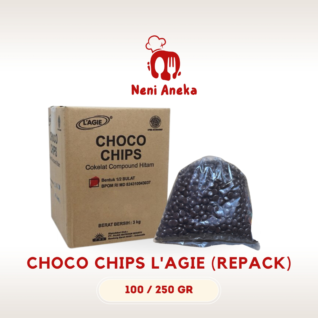 

LAGIE ChocoChips Chips 1/2 bulat - 100 / 250gr (REPACK)