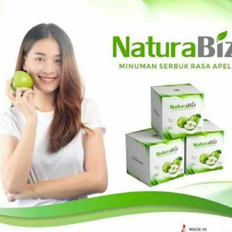 

Naturabiz Minuman Rasa Apel isi 10 Saset