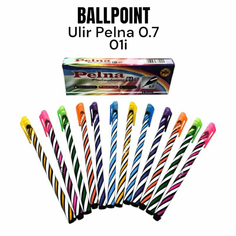 

12pcs Pulpen Ulir Pelna 01 / Pulpen Ulir Lilin / Pulpen Lilin