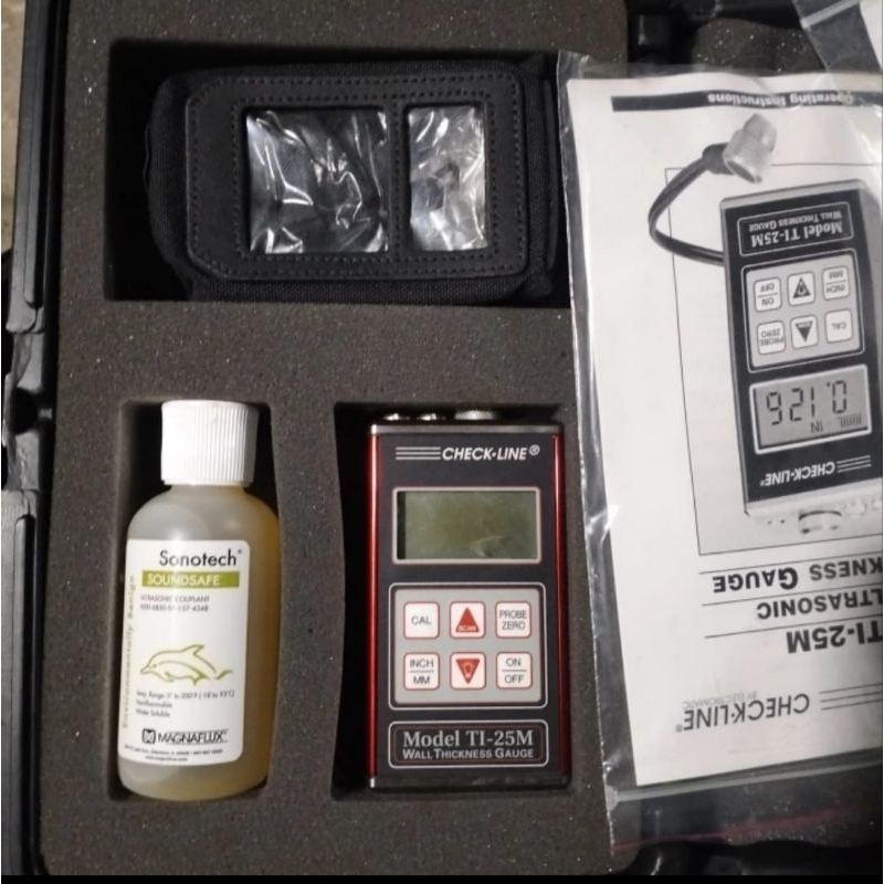 Check Line TI-25M Ultrasonic Wall Thickness Gauge