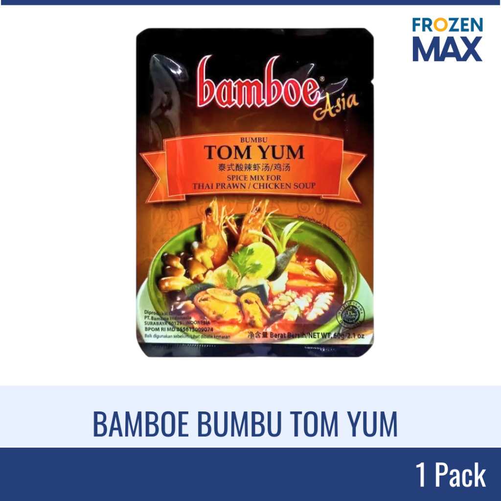 

Bamboe Bumbu Tom Yum | Bumbu Instan Tom Yum | Pasta Tomyum | Bumbu Tomyam