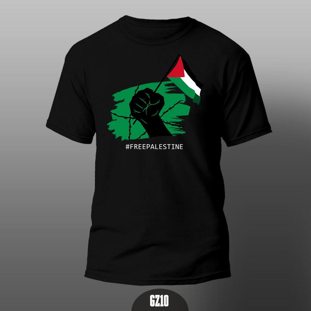 Kaos Palestina / Free Palestina / Kaos Keren