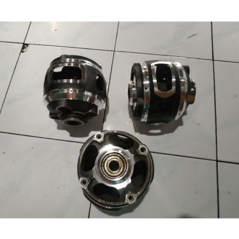 Tromol Belakang Tiger Revo bubut CNC