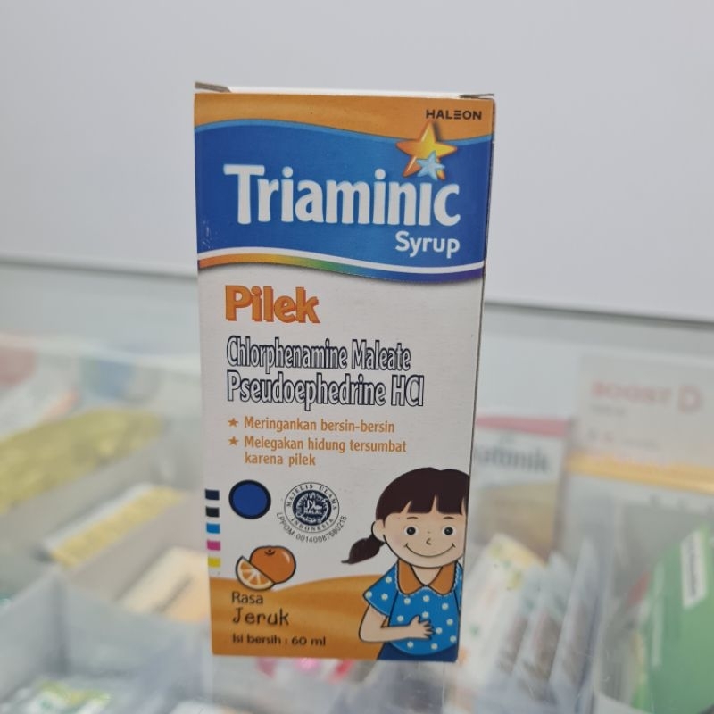 TRIAMINIC SYRUP/ PSEUDOEPHEDRINE / OBAT PILEK ANAK