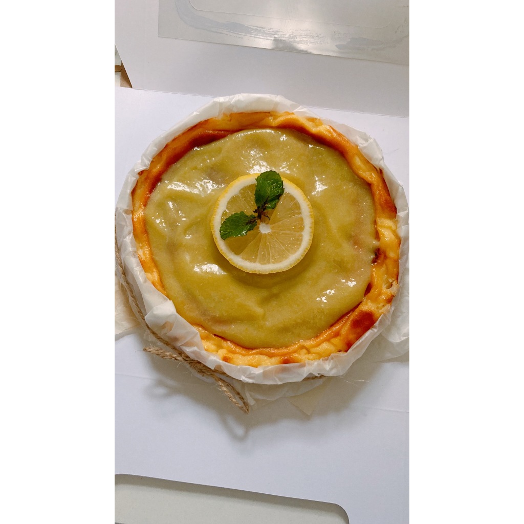 

Burnt Cheesecake (Loyang 18cm)