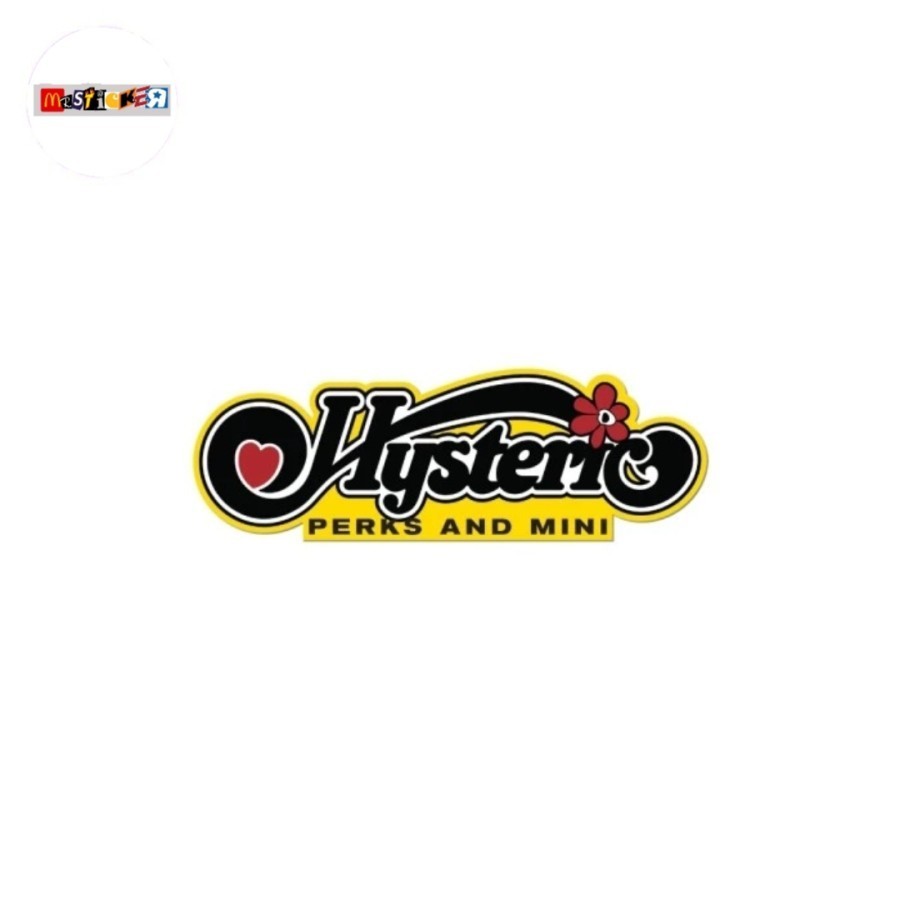 

sticker Hysteric Glamour x perks and mini logo diecut stiker
