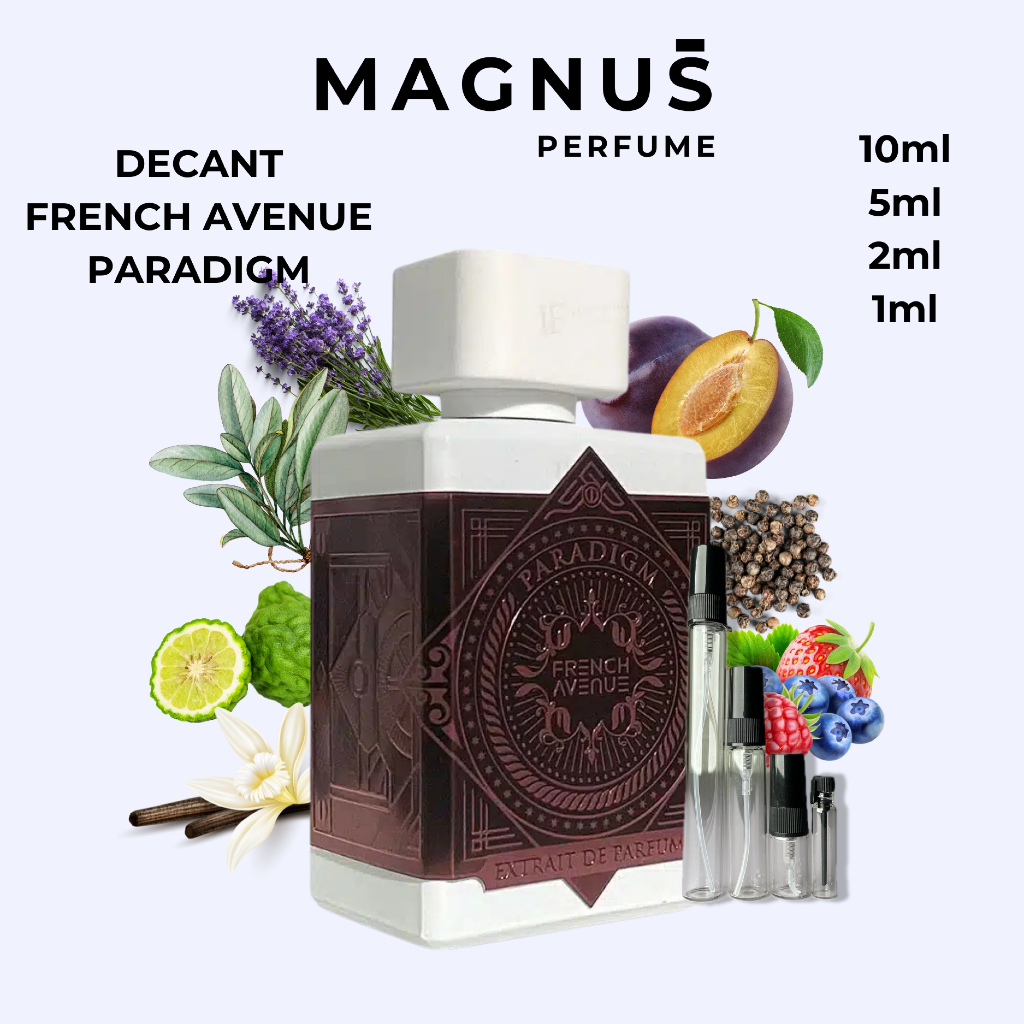 DECANT FRENCH AVENUE - PARADIGM EXTRAIT PARFUM TRAVEL SIZE, SHARE IN BOTTLE