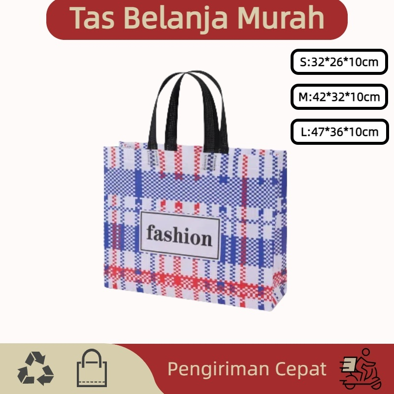 

Goodie bag-Tas Belanja tas spunbond tas souvenir premium tebal dan kuat/Terlaris lipat jumbo/ waterproof/shopping bag A01