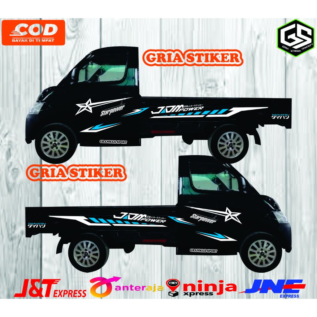 Terbaru cutting stiker mobil keren daihatsu grandmax promo stiker mobil daihatsu minimalis