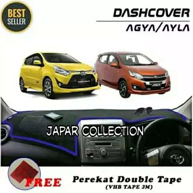 Aksesoris Cover Dashboard untuk Mobil Agya Dan Ayla 2013-2020