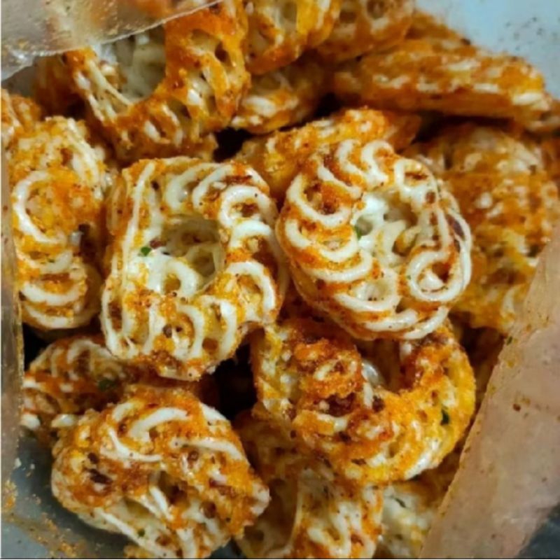 

kerupuk rapael / krupuk mawar / krupuk pedo pedas daun jeruk