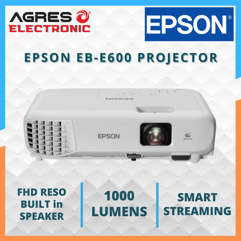 EPSON PROYEKTOR EB E600 ORIGINAL EB- E600
