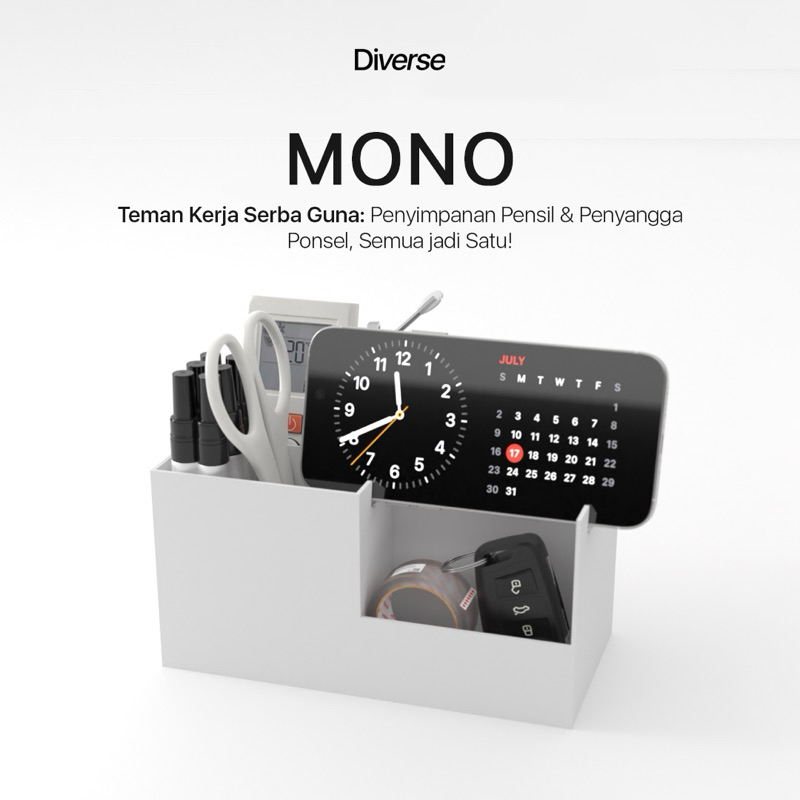 

MONO by Diverse | TEMPAT WADAH PENSIL & STORAGE