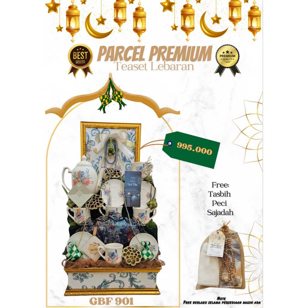 

Parcel Lebaran GBF 901 Hamper Pecah belah Parcel JABODETABEK Teaset Hampers Hadiah Lebaran Goodiebag Idul Fitri Hampers Teaset Eid Mubarok Hampers