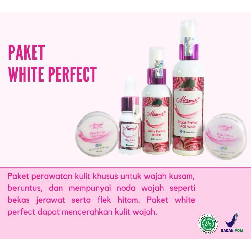 MARWAH PAKET WHITE PERFECT