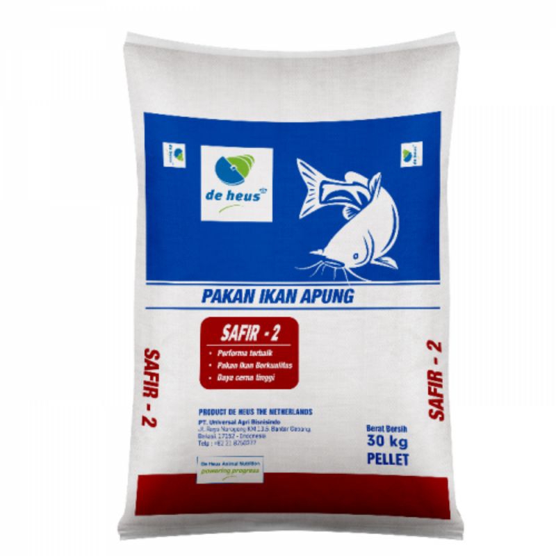 SAFIR 2 PAKAN IKAN APUNG SEKARUNG 30KG