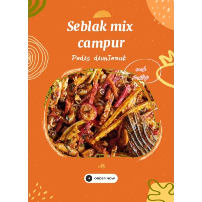 

SEBLAK MIX CAMPUR KERUPUK BAWANG MAKRONI K.JENGKOL BETON DLL..