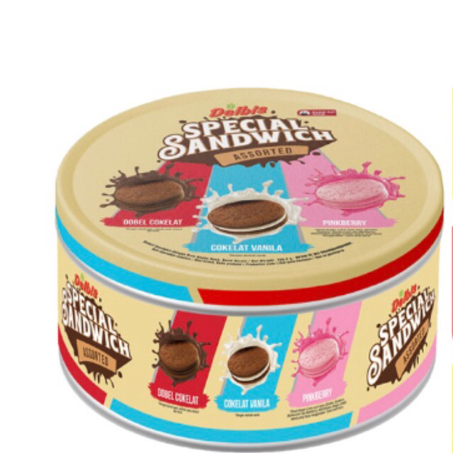 

DELBI’S SPESIAL BISKUIT SANWICH ASSORTED 155gr