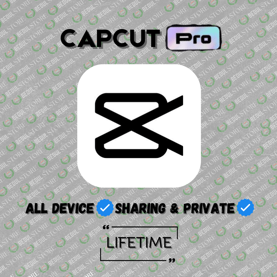 CAPCUT PRO/PREMIUM LIFETIME SUPPORT ALL DEVICES