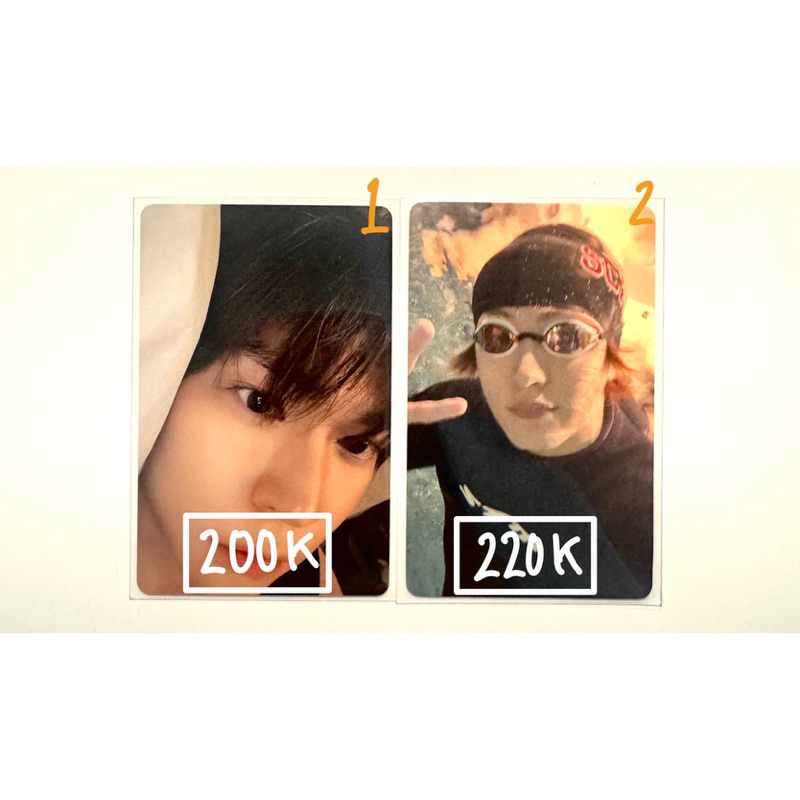 READY INA RIIZE EUNSEOK ANTON OFFICIAL PHOTOCARD