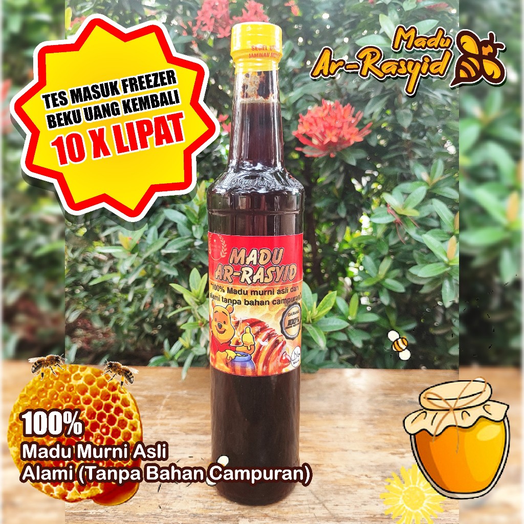 

COD Madu Asli Murni 100 % Tanpa Campuran Madu Murni Garansi Masuk Freezer Beku Uang Kembali 10X Lipat Madu Murni Madu Kesehatan Madu Asli