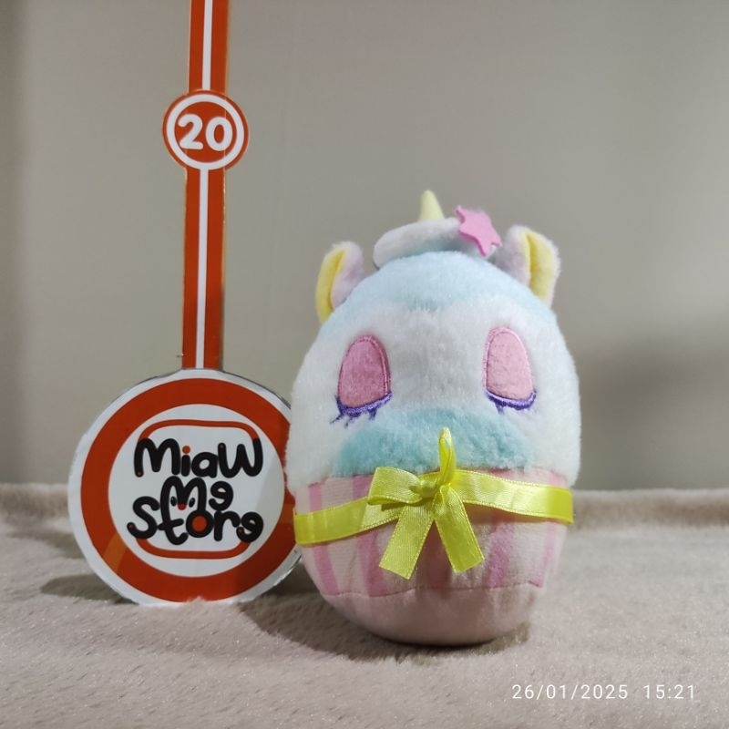 Boneka Cupcake Unicorn Pink Lucu Amuse Original Amuse Plush