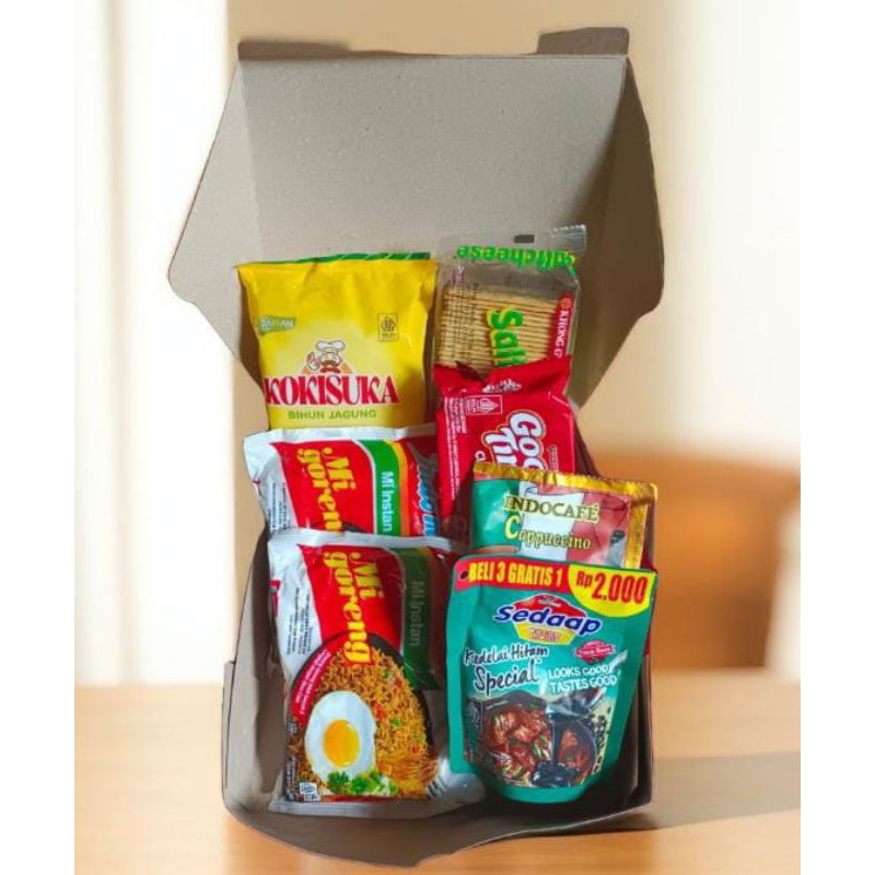 

(COD) Paket Hampers Cemilan C / Sembako Murah / Paket Hemat