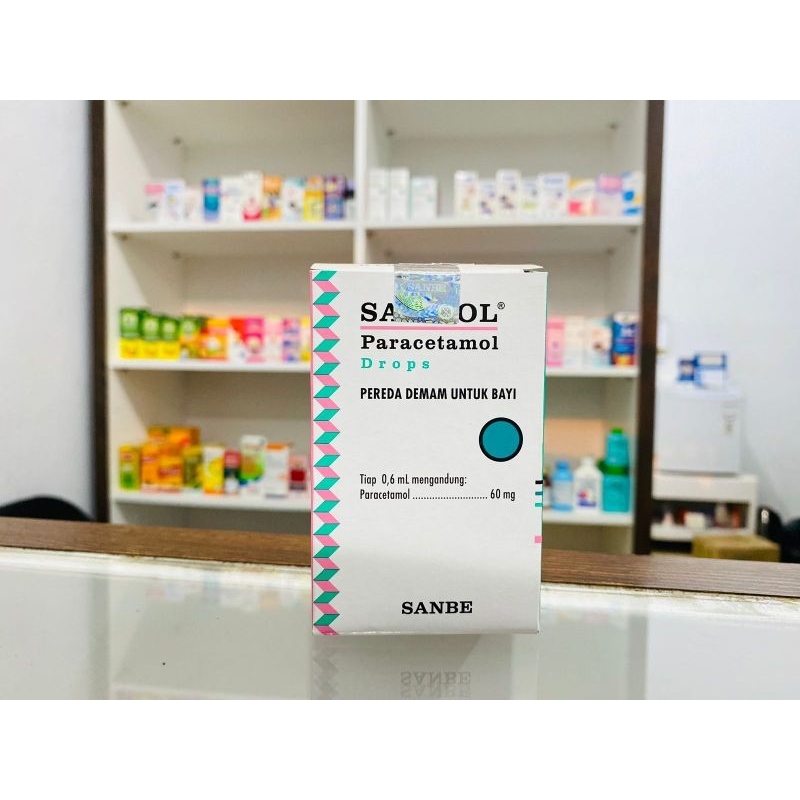 Sanmol Drops 15 Ml - Obat Demam Anak