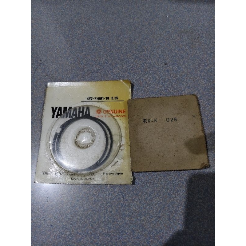 Ring Piston Yamaha RX King Original Yamaha Japan.