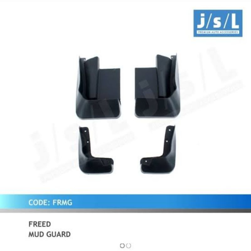 MUDGUARD KARPET LUMPUR HONDA FREED PLASTIK ABS 4PCS ORIGINAL JSL