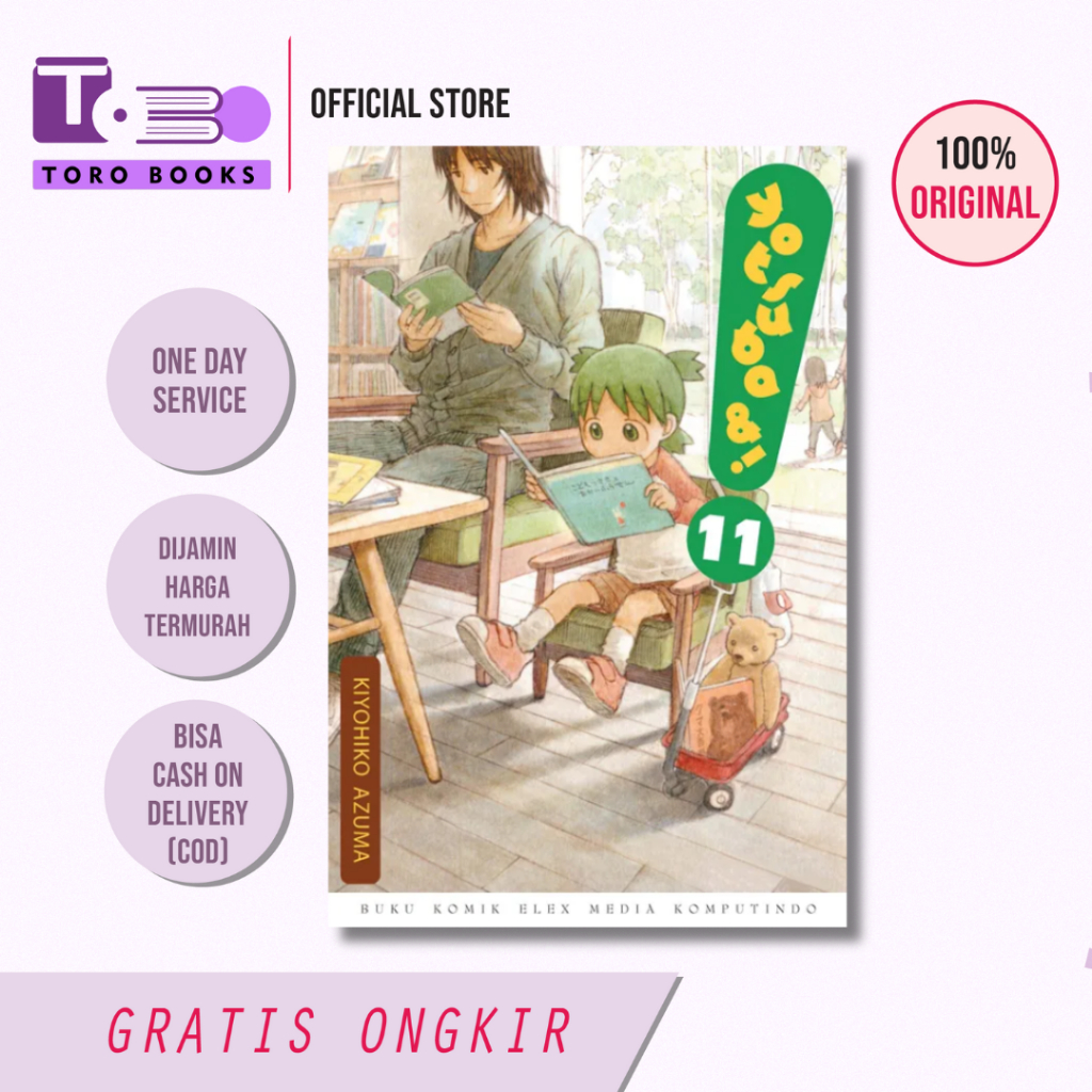 Komik seri : Yotsuba& 11 (2023) - Kiyohiko Azuma