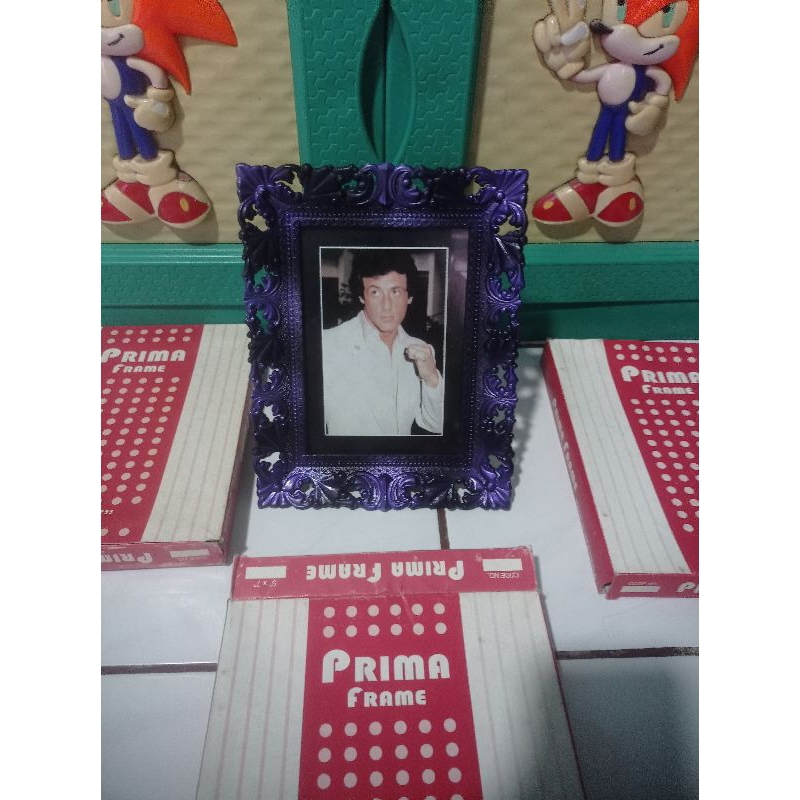 Pigura Foto 2in1 NOS, Bingkai Foto Frame Plastik, Pigura Foto Murah