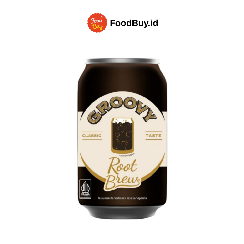 

Groovy Root Brew Rasa Sarsaparilla Can 330 ml