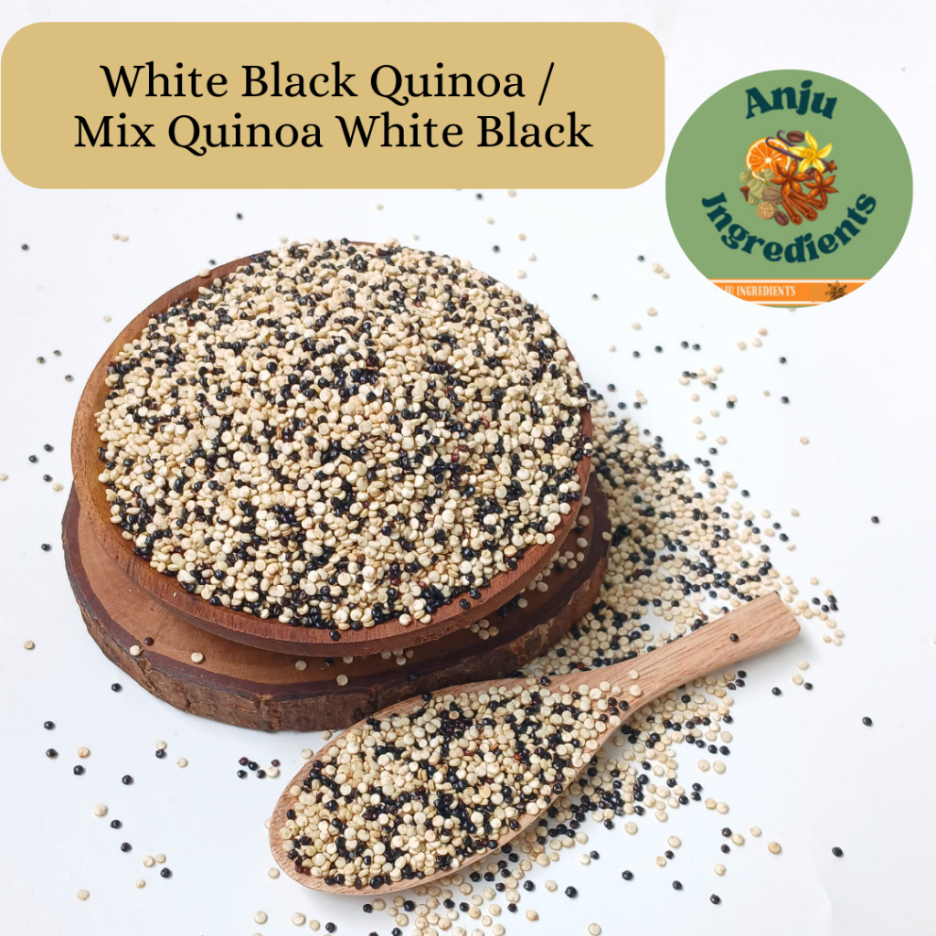 

mix quinoa white black 250gram / White black quinoa