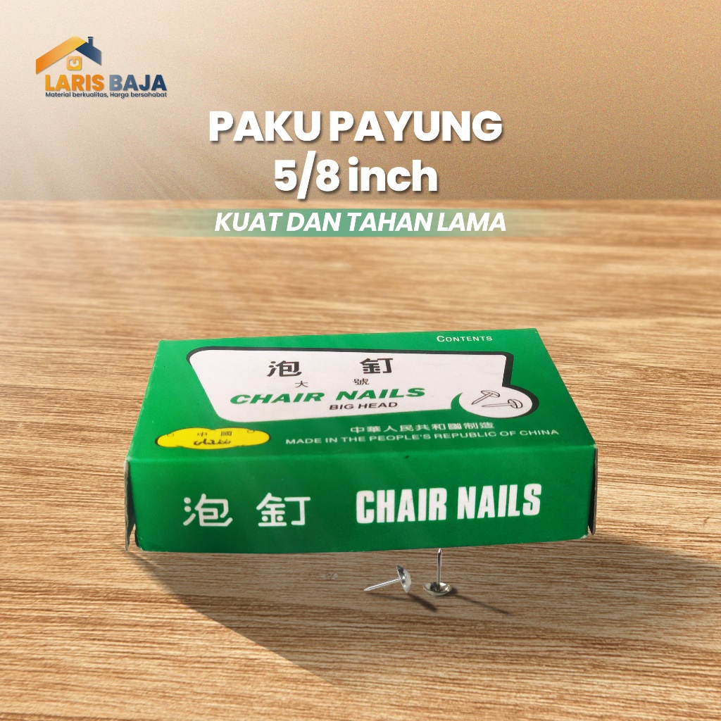 Paku Becak / Paku Payung Panjang / Paku Tekan/5/8 inc