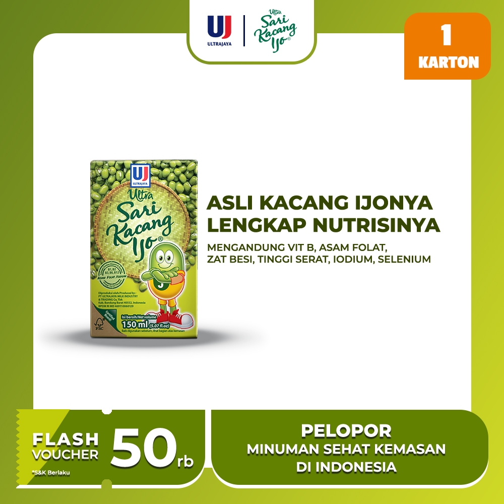 

Ultra Sari Kacang Ijo 150 ml
